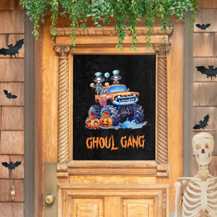 Personalised Halloween Window Decor for Parties