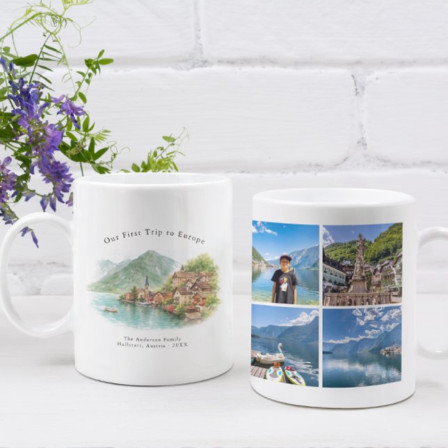 Personalised Hallstatt Austria Travel Photo Mug (Creator Uploaded)
