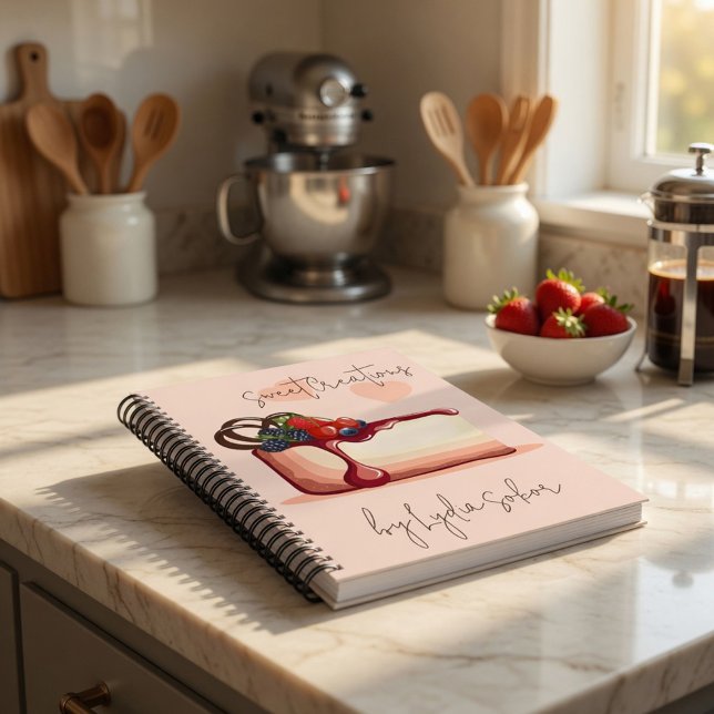 Personalised Hand-Drawn Cake Notebook (Creator Uploaded)