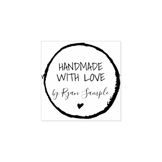 Personalised Handmade Rubber Stamp (Imprint)