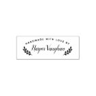 Personalised Handmade With Love By (Your Name)
