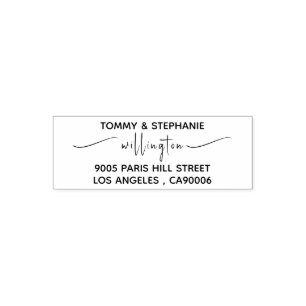 Personalised Handwriting Return Address Name Self-inking Stamp