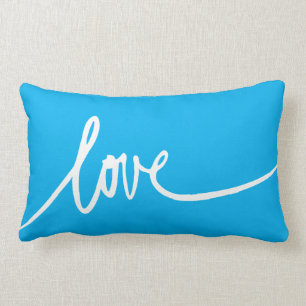 Personalised Handwritten Script Love Throw Pillow
