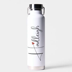 Personalised Handwritten Script Name Water Bottle