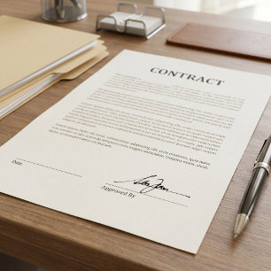 Personalised Handwritten Signature Document Self-inking Stamp