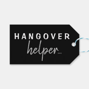 Personalised Hangover Helper Bachelorette Gift Tag