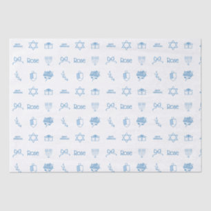 Personalised Hanukkah Preppy Sweet Tissue Paper