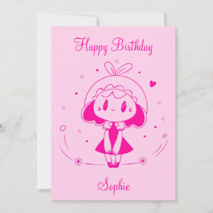 Personalised Happy Birthday  Invitation