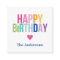 Personalised Happy Birthday Rainbow Enclosure Card
