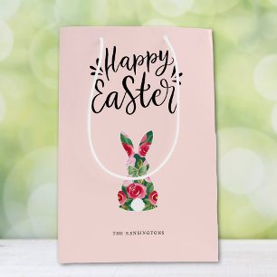 Personalised Happy Easter Bunny Gift Bag 