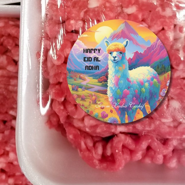 Personalised Happy Eid al Adha Sticker (Creator Uploaded)