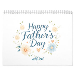Personalised Happy Father's Day Calendar with Quot