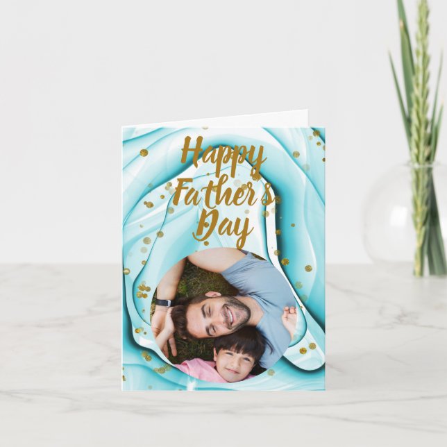 Personalised Happy Father's day Card (Front)