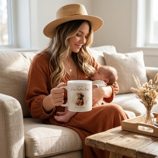 Personalised Happy First Mother’s Day Photo Mug