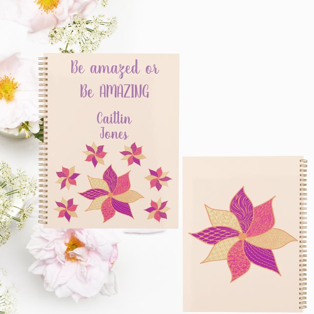 Personalised Happy Flower Planner (Creator Uploaded)