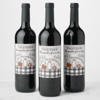 Personalised Happy Thanksgiving