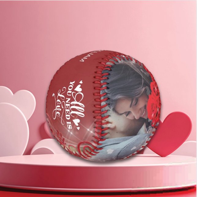 Personalised Happy Valentines's Day Photo   Baseball (Creator Uploaded)