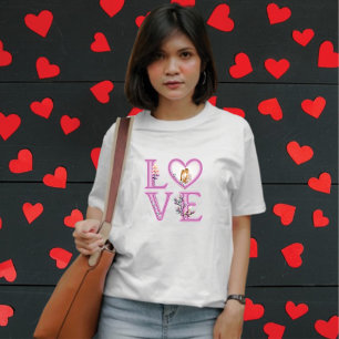 Personalised Happy Valentines's Day Photo   Tri-Blend Shirt