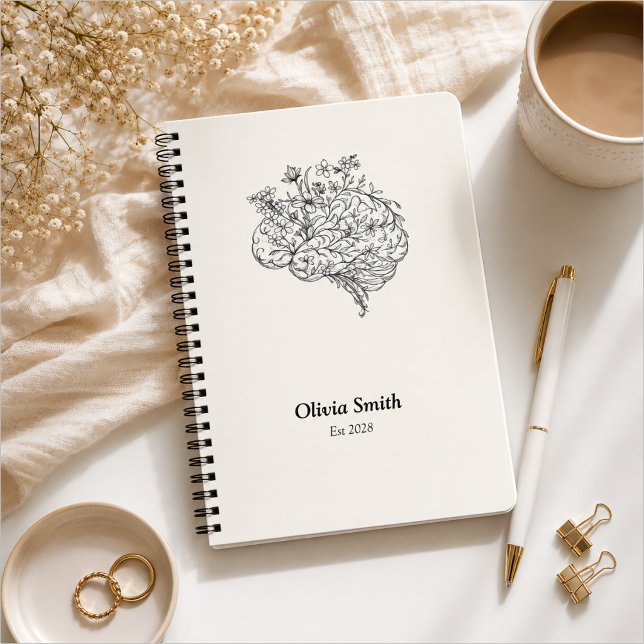 Personalised hardcover notebook for therapists (Creator Uploaded)