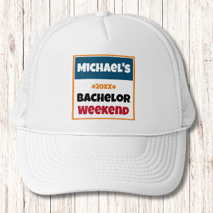 Personalised Hat   Universal Bachelor Weekend