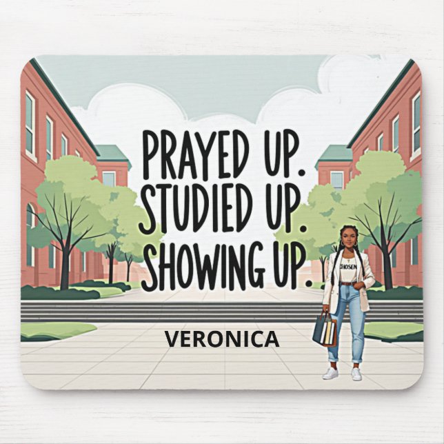 Personalised HBCU Faith Mouse Pad (Front)