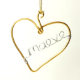 Personalised Heart Shaped Christmas Ornament