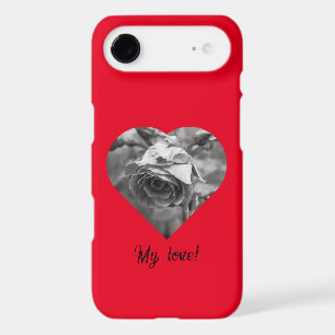 Personalised heart shaped image case