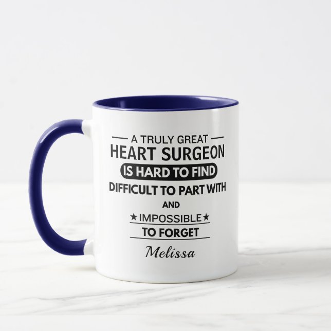 Personalised Heart Surgeon Mug (Left)
