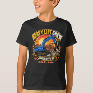 Personalised Heavy Lift Crew Vintage T-Shirt