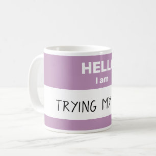 Personalised "Hello I Am" Mug