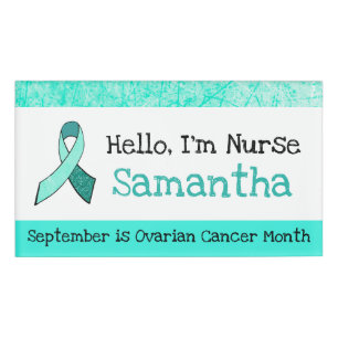 Personalised Hello, Im Nurse Name Tag