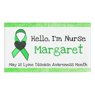 Personalised Hello, Im Nurse Name Tag