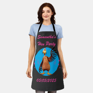 Personalised Hen Night Party Funny Bachelorette  Apron