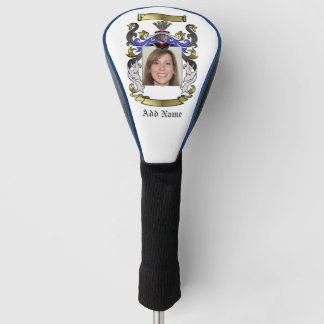 Personalised Heraldic Golf Head Cover