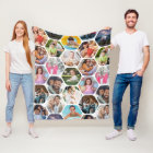Personalised Hexagon Multi Photo Collage