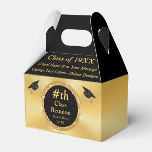 Personalised, High School Reunion Favours, Boxes