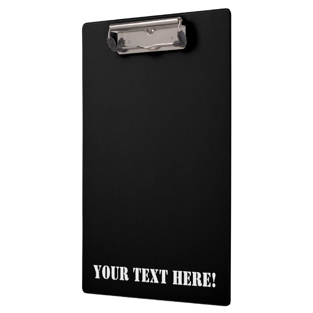 Personalised Highway Traffic Bumble Bee Chevrons Clipboard (Left)