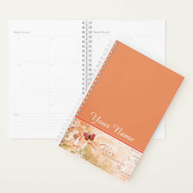 Personalised His Grace Planner (Display)