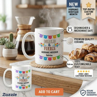Personalised Hispanic Heritage Month Mug | Orgullo