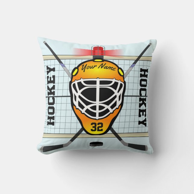 Personalised Hockey Cushion (Front)