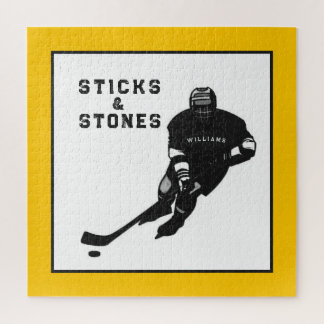 Personalised Hockey Jigsaw Puzzle
