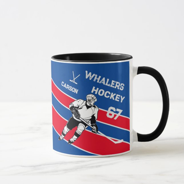 Personalised Hockey Mug (Right)