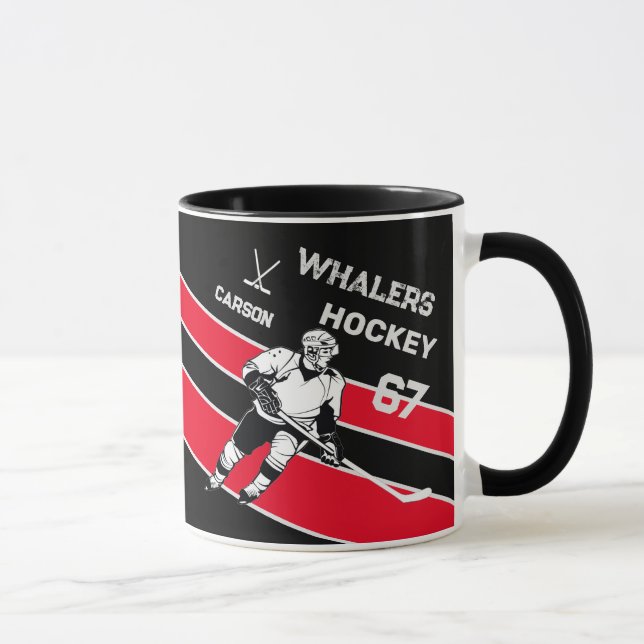 Personalised Hockey Mug (Right)