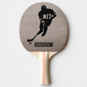 Personalised Hockey Ping Pong Paddle