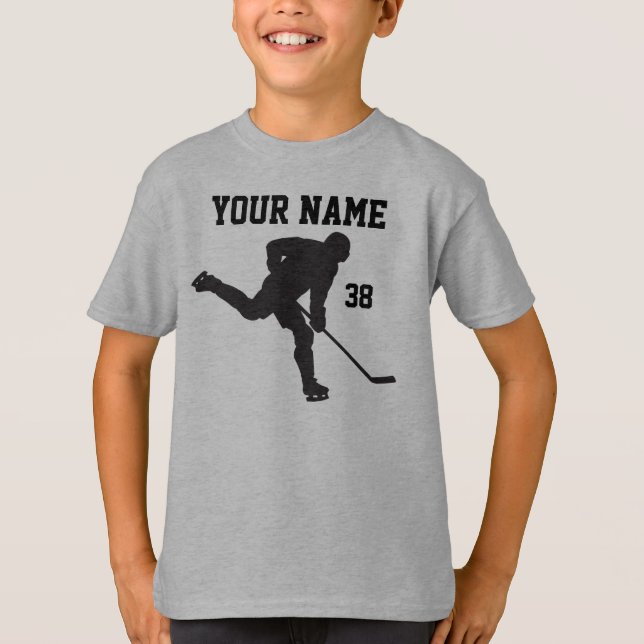 Personalised Hockey Shirts for Boys and Men (Front)
