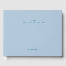 Personalised Holiday Card and Family Memory Book