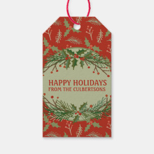 Personalised Holiday Gift Tags