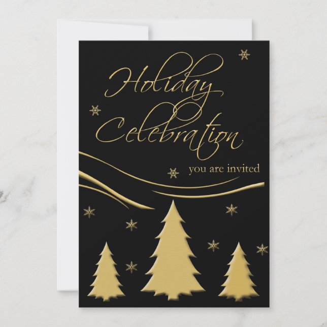 Personalised Holiday Open House Party Invitation (Front)