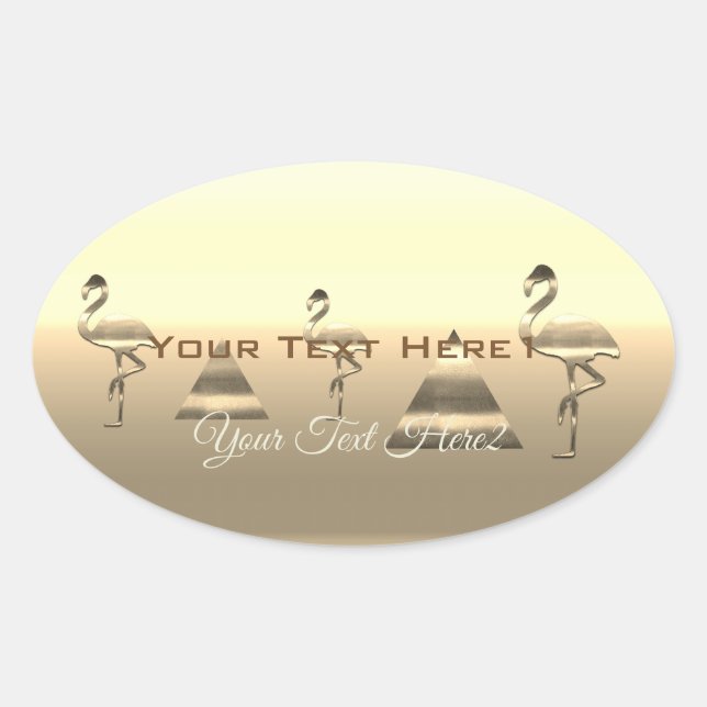 Personalised Holiday Season Vibe Oval Sticker (Front)