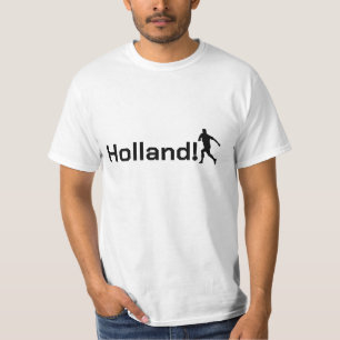 Personalised Holland Soccer Athletic Style   T-Shirt